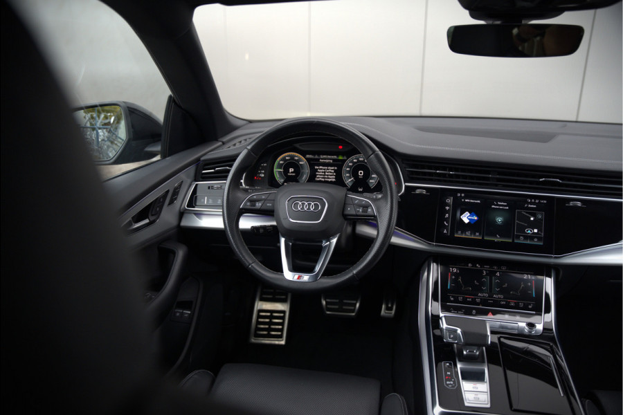 Audi Q8 60 TFSI e quattro Pro Line S Competition | RS Seats | Panoramadak | Stoelventilatie | Stoelverwarming | Stuurverwarming | Massage | Memory Seat | 360 Camera | Luchtvering | Adaptive Cruise Control | Keyless | LED Matrix | SOH 100%