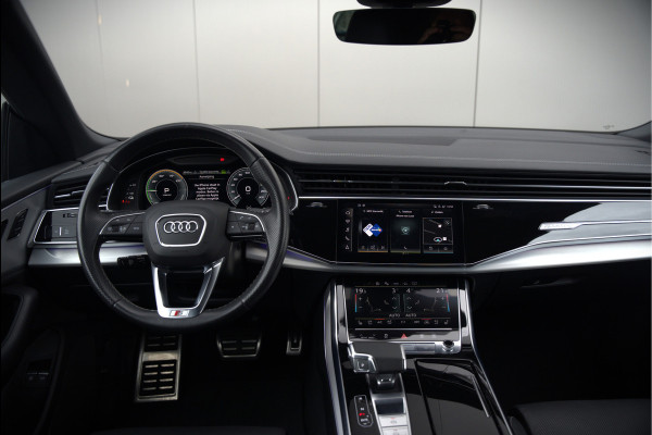 Audi Q8 60 TFSI e quattro Pro Line S Competition | RS Seats | Panoramadak | Stoelventilatie | Stoelverwarming | Stuurverwarming | Massage | Memory Seat | 360 Camera | Luchtvering | Adaptive Cruise Control | Keyless | LED Matrix | SOH 100%