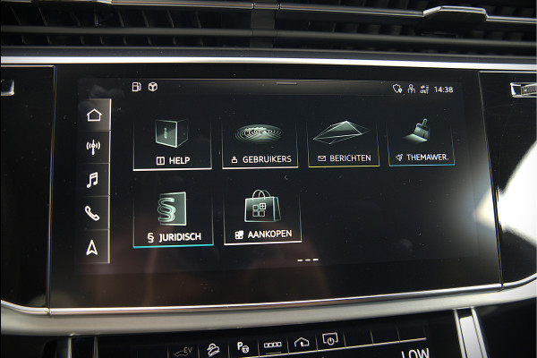 Audi Q8 60 TFSI e quattro Pro Line S Competition | RS Seats | Panoramadak | Stoelventilatie | Stoelverwarming | Stuurverwarming | Massage | Memory Seat | 360 Camera | Luchtvering | Adaptive Cruise Control | Keyless | LED Matrix | SOH 100%