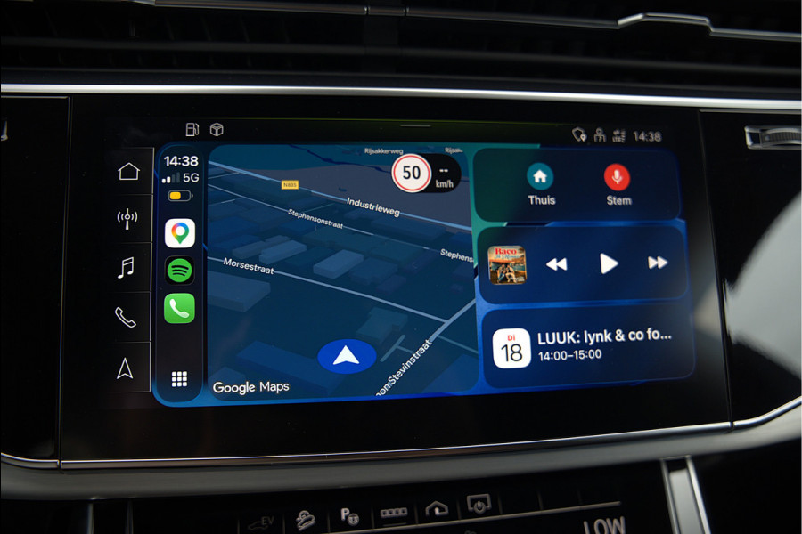 Audi Q8 60 TFSI e quattro Pro Line S Competition | RS Seats | Panoramadak | Stoelventilatie | Stoelverwarming | Stuurverwarming | Massage | Memory Seat | 360 Camera | Luchtvering | Adaptive Cruise Control | Keyless | LED Matrix | SOH 100%
