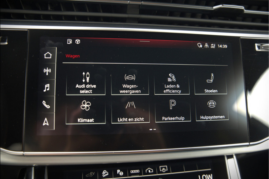 Audi Q8 60 TFSI e quattro Pro Line S Competition | RS Seats | Panoramadak | Stoelventilatie | Stoelverwarming | Stuurverwarming | Massage | Memory Seat | 360 Camera | Luchtvering | Adaptive Cruise Control | Keyless | LED Matrix | SOH 100%