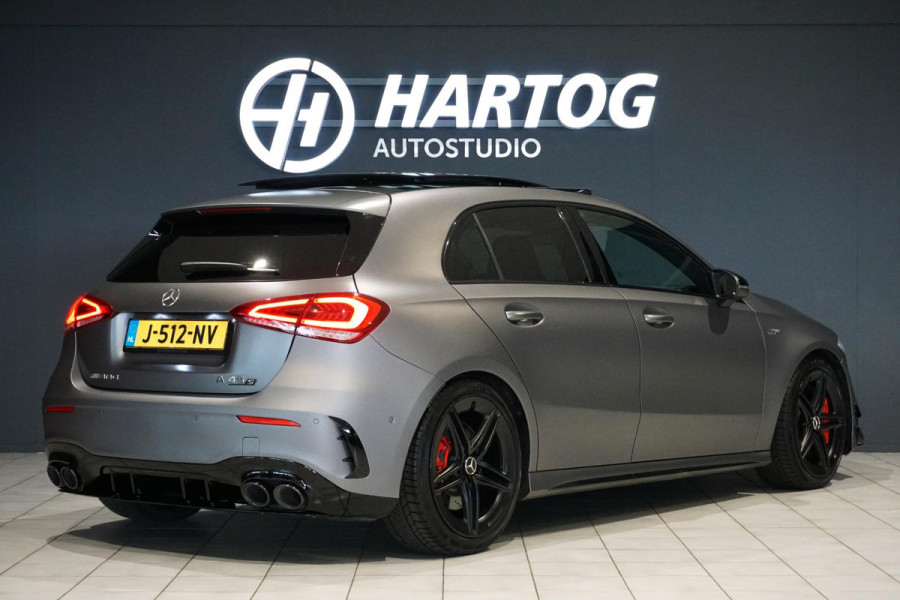 Mercedes-Benz A-Klasse AMG 45 S 4MATIC+ Edition 1 422pk + RECARO / BURMESTER / PANO / 360° / DESIGNO