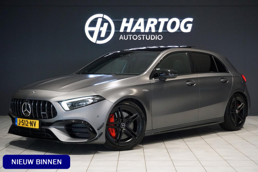 Mercedes-Benz A-Klasse AMG 45 S 4MATIC+ Edition 1 422pk + RECARO / BURMESTER / PANO / 360° / DESIGNO