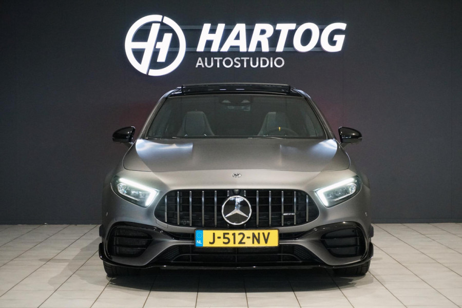 Mercedes-Benz A-Klasse AMG 45 S 4MATIC+ Edition 1 422pk + RECARO / BURMESTER / PANO / 360° / DESIGNO