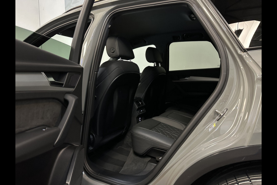 Audi Q5 55 367pk S-Line | Luchtvering | #RS Leder | 96% SOH | Camera | Virtual | Keyless | Trekhaak 1750kg | Quantum Grijs | 3-Zone Clima. | Mw.Pr; 87848,=.