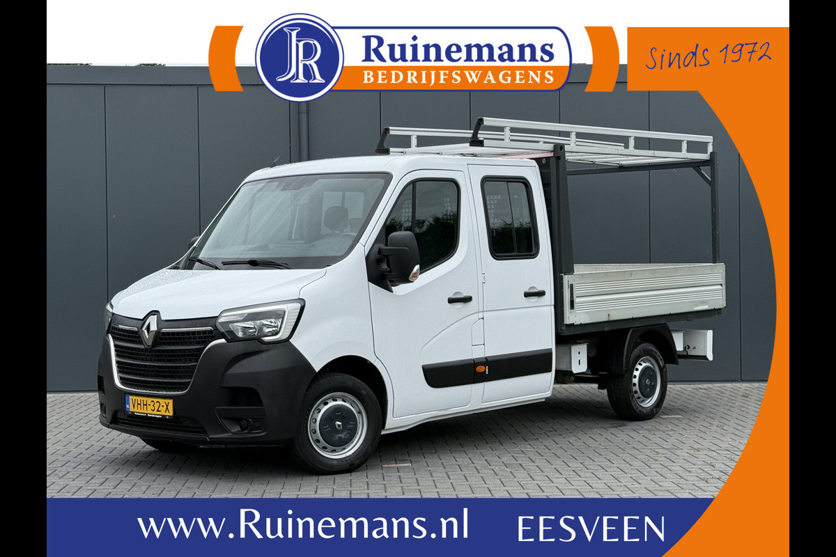 Renault Master 2.3 dCi 135 PK / PICK UP / 27.239 KM! / 7-PERS DUBBELE CABINE / IMPERIAAL / 2.5 TONS TREKHAAK / AIRCO / CRUISE
