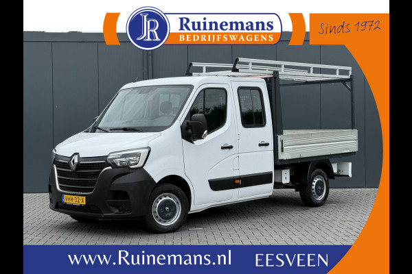 Renault Master 2.3 dCi 135 PK / PICK UP / 27.239 KM! / 7-PERS DUBBELE CABINE / IMPERIAAL / 2.5 TONS TREKHAAK / AIRCO / CRUISE