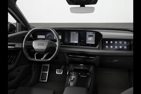 Audi Q6 Sportback e-tron S edition e-tron 83Kwh 252 pk | Glazen panoramadak | Trekhaak, mechanisch draaibaar | Exterieurpakket zwart | S line zwart leder-kunstleder |