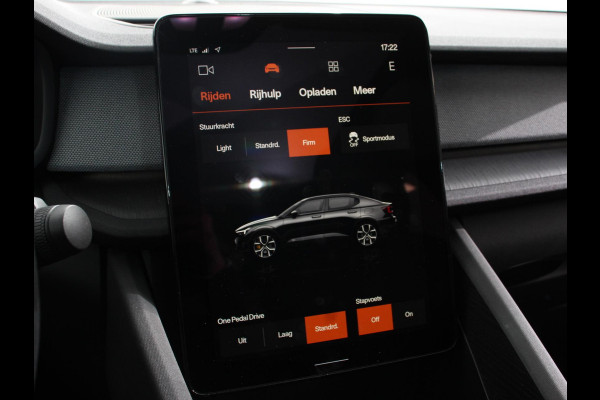 Polestar 2 Long Range Dual Motor 408pk Launch Edition 78kWh Climate control Cruise control Panoramadak Parkeersensoren + Camera Voorstoelen verwarmd Apple Carplay/ Android Auto