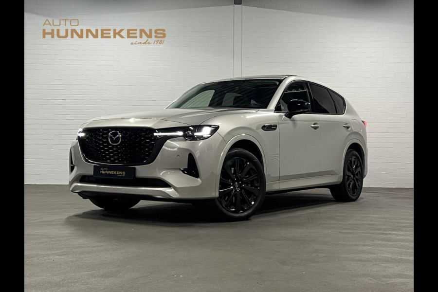 Mazda CX-60 CX-60 2.5 Homura Trekhaak | Adapt. cruise | Open dak | Stoelventilatie | 360 camera | Head-up | Stuur-/Stuurverwarming | Bose | Pano