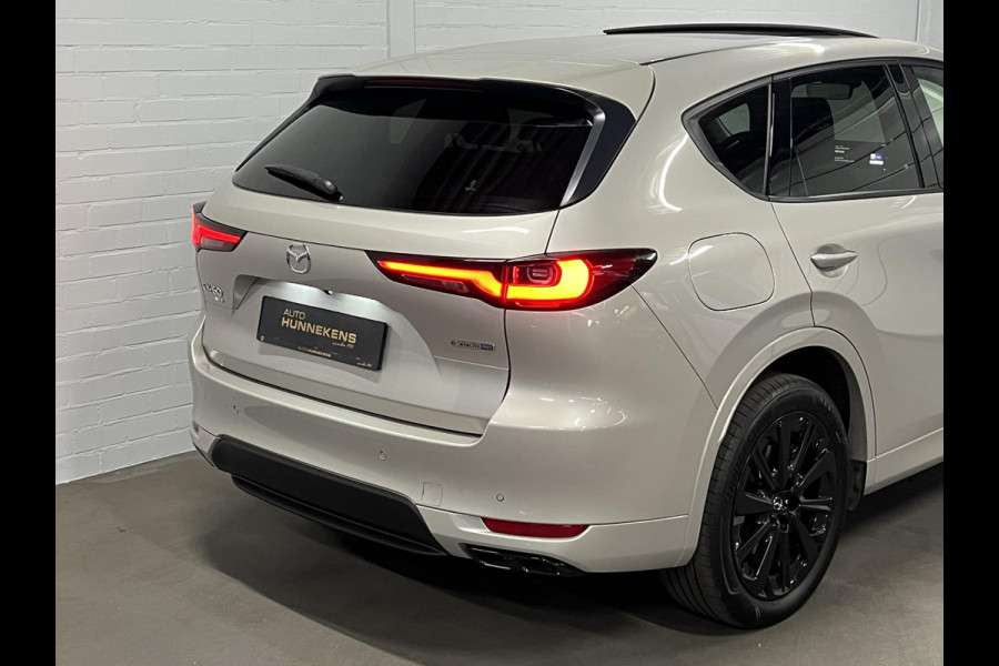 Mazda CX-60 CX-60 2.5 Homura Trekhaak | Adapt. cruise | Open dak | Stoelventilatie | 360 camera | Head-up | Stuur-/Stuurverwarming | Bose | Pano