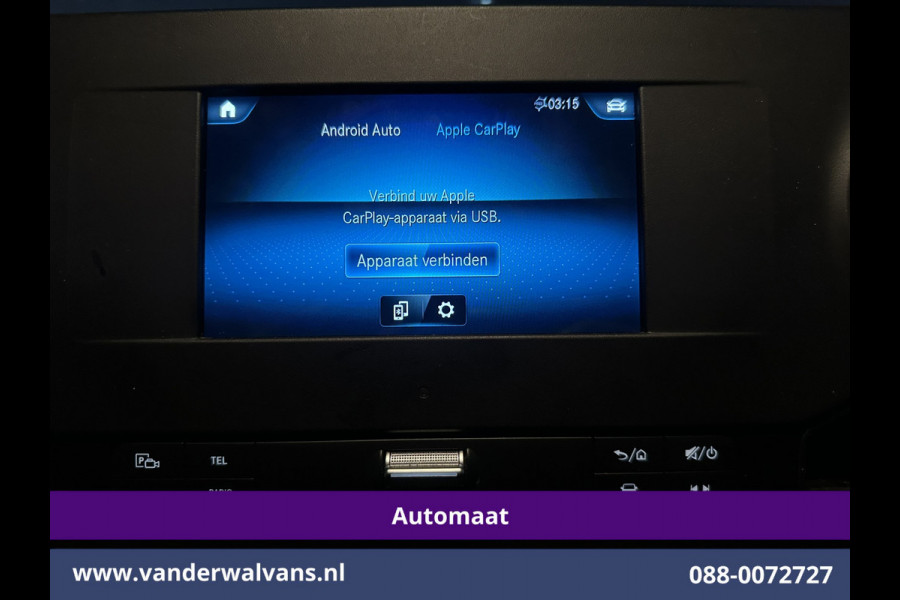 Mercedes-Benz Sprinter 316 CDI 164pk Automaat Bakwagen Laadklep Euro6 Airco | Apple Carplay | Cruisecontrol Android Auto, Bijrijdersbank