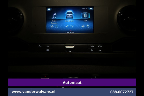 Mercedes-Benz Sprinter 316 CDI 164pk Automaat Bakwagen Laadklep Euro6 Airco | Apple Carplay | Cruisecontrol Android Auto, Bijrijdersbank