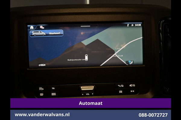 Mercedes-Benz Vito 116 CDI 164pk 9G-Tronic Automaat L3H1 2025 Model Euro6 Airco | Camera | XL Navigatie | Adaptieve Cruisecontrol Stoelverwarming, Bijrijdersbank