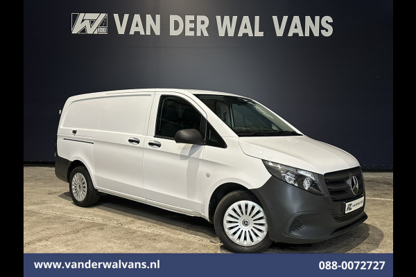 Mercedes-Benz Vito 116 CDI 164pk L2H1 2025 Model Euro6 Airco | Camera | XXL MBUX | Navigatie | Adaptieve Cruisecontrol | Stoelverwarming Parkeersensoren, Bijrijdersbank