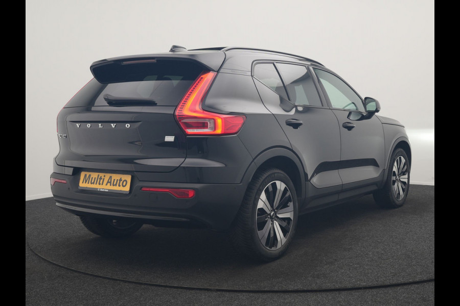 Volvo XC40 Recharge Ultimate 69 kWh 232pk Dealer O.H | Trekhaak Af Fabriek | Panodak | 360 Camera | Harman / Kardon | Adaptive Cruise | Alcantara Sportstoelen Memory & Verwarmd | Keyless | Apple Carplay | Pilot Assist | Google Assistant & Maps  Virtual | Navigatie | DAB | 19"L.M |