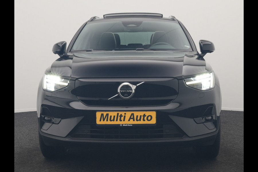 Volvo XC40 Recharge Ultimate 69 kWh 232pk Dealer O.H | Trekhaak Af Fabriek | Panodak | 360 Camera | Harman / Kardon | Adaptive Cruise | Alcantara Sportstoelen Memory & Verwarmd | Keyless | Apple Carplay | Pilot Assist | Google Assistant & Maps  Virtual | Navigatie | DAB | 19"L.M |
