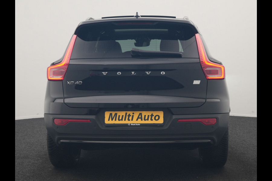 Volvo XC40 Recharge Ultimate 69 kWh 232pk Dealer O.H | Trekhaak Af Fabriek | Panodak | 360 Camera | Harman / Kardon | Adaptive Cruise | Alcantara Sportstoelen Memory & Verwarmd | Keyless | Apple Carplay | Pilot Assist | Google Assistant & Maps  Virtual | Navigatie | DAB | 19"L.M |