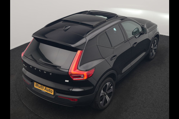 Volvo XC40 Recharge Ultimate 69 kWh 232pk Dealer O.H | Trekhaak Af Fabriek | Panodak | 360 Camera | Harman / Kardon | Adaptive Cruise | Alcantara Sportstoelen Memory & Verwarmd | Keyless | Apple Carplay | Pilot Assist | Google Assistant & Maps  Virtual | Navigatie | DAB | 19"L.M |