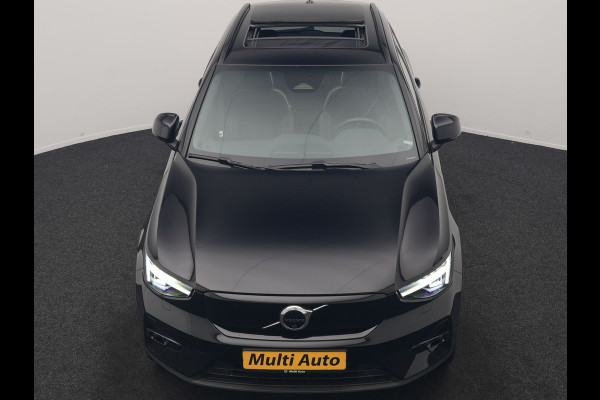 Volvo XC40 Recharge Ultimate 69 kWh 232pk Dealer O.H | Trekhaak Af Fabriek | Panodak | 360 Camera | Harman / Kardon | Adaptive Cruise | Alcantara Sportstoelen Memory & Verwarmd | Keyless | Apple Carplay | Pilot Assist | Google Assistant & Maps  Virtual | Navigatie | DAB | 19"L.M |