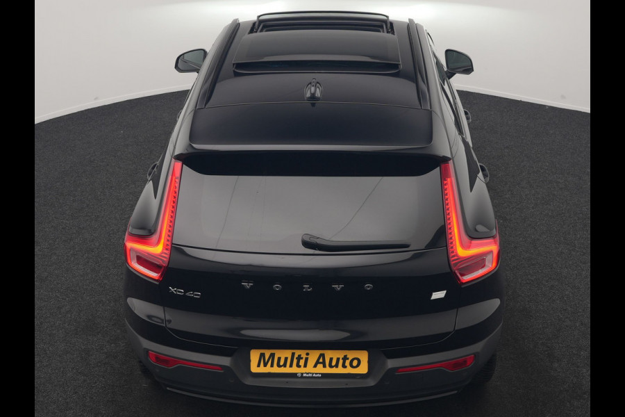 Volvo XC40 Recharge Ultimate 69 kWh 232pk Dealer O.H | Trekhaak Af Fabriek | Panodak | 360 Camera | Harman / Kardon | Adaptive Cruise | Alcantara Sportstoelen Memory & Verwarmd | Keyless | Apple Carplay | Pilot Assist | Google Assistant & Maps  Virtual | Navigatie | DAB | 19"L.M |