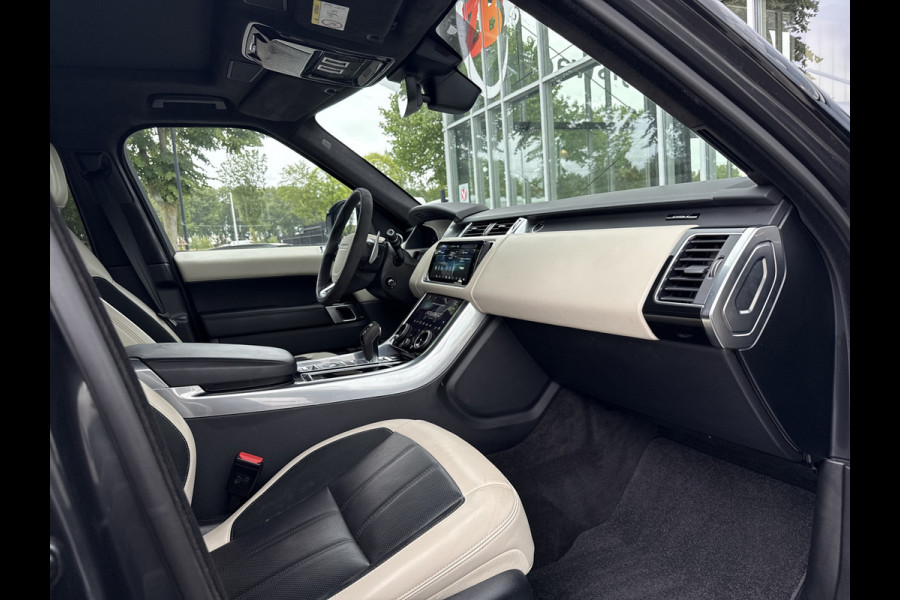 Land Rover Range Rover Sport P400 HST | 23'' | Pano | Stoelvent. | Trekhaak | Two tone inter. | Carbon
