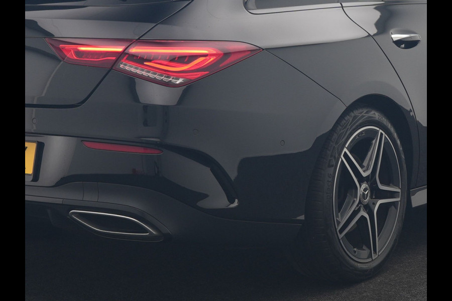 Mercedes-Benz CLA-Klasse Shooting Brake 200 Business Solution AMG 164pk Dealer O.H. | Panodak | Camera | Multi Beam LED | Alcantara Sportstoelen Memory & Verwarmd | Sfeerverlichting | Keyless | Apple Carplay | Cruise Control | Navigatie | DAB |