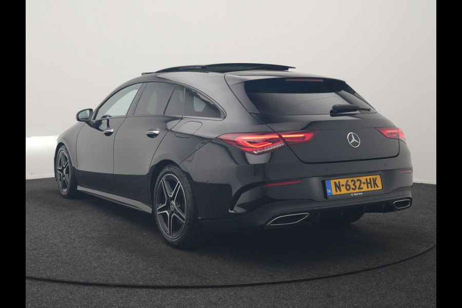 Mercedes-Benz CLA-Klasse Shooting Brake 200 Business Solution AMG 164pk Dealer O.H. | Panodak | Camera | Multi Beam LED | Alcantara Sportstoelen Memory & Verwarmd | Sfeerverlichting | Keyless | Apple Carplay | Cruise Control | Navigatie | DAB |