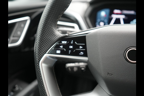 Audi Q4 e-tron 40 S Line 82 kWh 204pk Dealer O.H | Trekhaak Af Fabriek | Adaptive Cruise | Keyless | Lederen Sportstoelen Verwarmd | BLIS | Apple Carplay | Lane Assist | Virtual | Navigatie | DAB | 20"L.M |