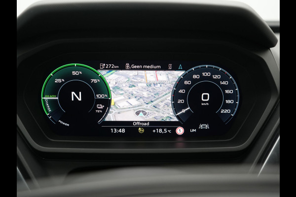 Audi Q4 e-tron 40 S Line 82 kWh 204pk Dealer O.H | Trekhaak Af Fabriek | Adaptive Cruise | Keyless | Lederen Sportstoelen Verwarmd | BLIS | Apple Carplay | Lane Assist | Virtual | Navigatie | DAB | 20"L.M |