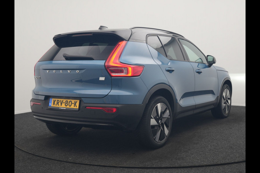 Volvo XC40 Single Motor Long Range Plus 82 kWh 252pk Dealer O.H | Trekhaak Af Fabriek | Camera | Adaptive Cruise | Sportstoelen Verwarmd | Pilot Assist | Google Assistant & Maps | BLIS | Keyless | Virtual | Navigatie | DAB | 19"L.M |