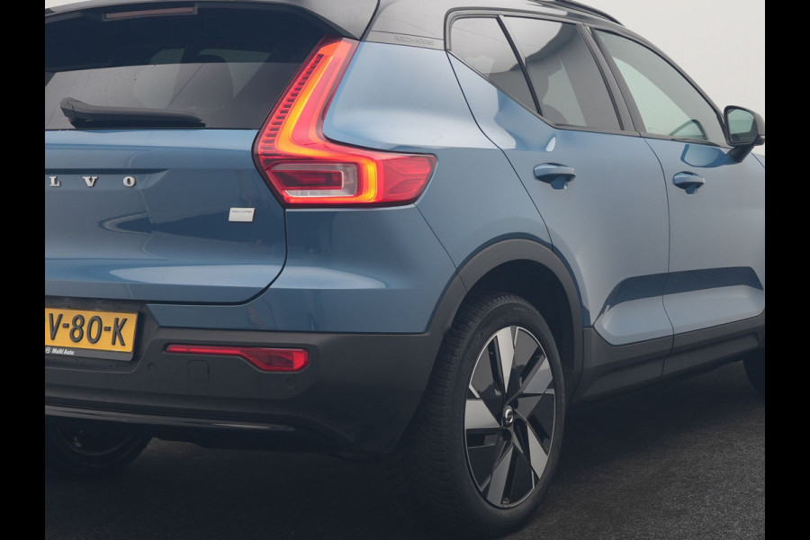 Volvo XC40 Single Motor Long Range Plus 82 kWh 252pk Dealer O.H | Trekhaak Af Fabriek | Camera | Adaptive Cruise | Sportstoelen Verwarmd | Pilot Assist | Google Assistant & Maps | BLIS | Keyless | Virtual | Navigatie | DAB | 19"L.M |