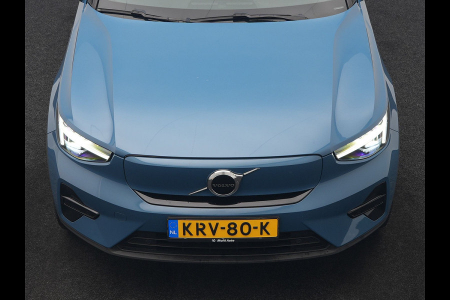 Volvo XC40 Single Motor Long Range Plus 82 kWh 252pk Dealer O.H | Trekhaak Af Fabriek | Camera | Adaptive Cruise | Sportstoelen Verwarmd | Pilot Assist | Google Assistant & Maps | BLIS | Keyless | Virtual | Navigatie | DAB | 19"L.M |