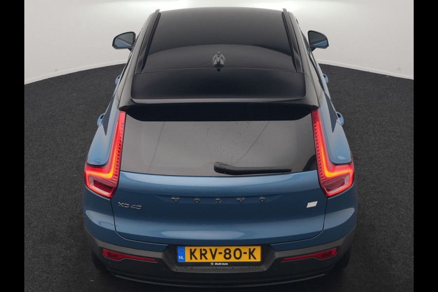Volvo XC40 Single Motor Long Range Plus 82 kWh 252pk Dealer O.H | Trekhaak Af Fabriek | Camera | Adaptive Cruise | Sportstoelen Verwarmd | Pilot Assist | Google Assistant & Maps | BLIS | Keyless | Virtual | Navigatie | DAB | 19"L.M |