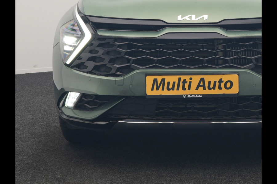 Kia Sportage 1.6 T-GDi PHEV AWD GT-Line 265pk Dealer O.H | Trekhaak Afn. | Panodak | Adaptive Cruise | 360 Camera | Harman / Kardon | Lederen Sportstoelen Memory & Ventilatie | Keyless | Apple Carplay | Pilot Assist | Stuur & Stoelverwarming | Sfeerverlichting | Virtual | Navigatie | DAB | 19"L.M | Plug In Hybrid |