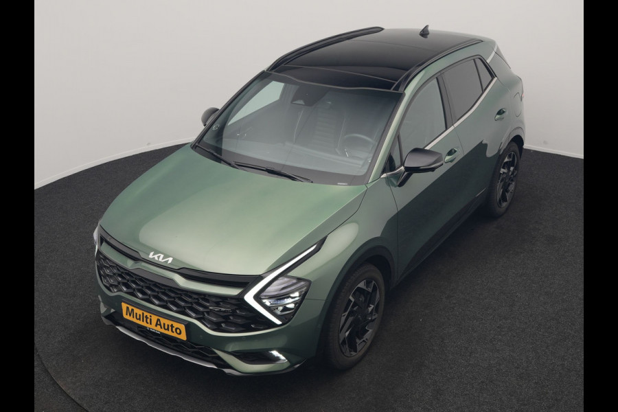Kia Sportage 1.6 T-GDi PHEV AWD GT-Line 265pk Dealer O.H | Trekhaak Afn. | Panodak | Adaptive Cruise | 360 Camera | Harman / Kardon | Lederen Sportstoelen Memory & Ventilatie | Keyless | Apple Carplay | Pilot Assist | Stuur & Stoelverwarming | Sfeerverlichting | Virtual | Navigatie | DAB | 19"L.M | Plug In Hybrid |
