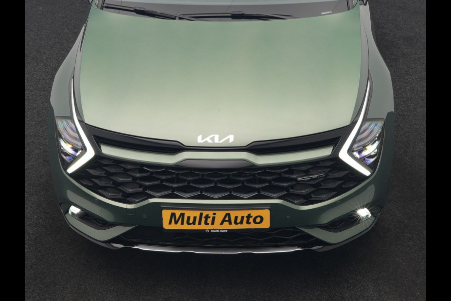Kia Sportage 1.6 T-GDi PHEV AWD GT-Line 265pk Dealer O.H | Trekhaak Afn. | Panodak | Adaptive Cruise | 360 Camera | Harman / Kardon | Lederen Sportstoelen Memory & Ventilatie | Keyless | Apple Carplay | Pilot Assist | Stuur & Stoelverwarming | Sfeerverlichting | Virtual | Navigatie | DAB | 19"L.M | Plug In Hybrid |