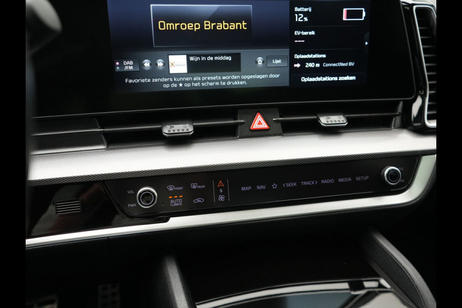 Kia Sportage 1.6 T-GDi PHEV AWD GT-Line 265pk Dealer O.H | Trekhaak Afn. | Panodak | Adaptive Cruise | 360 Camera | Harman / Kardon | Lederen Sportstoelen Memory & Ventilatie | Keyless | Apple Carplay | Pilot Assist | Stuur & Stoelverwarming | Sfeerverlichting | Virtual | Navigatie | DAB | 19"L.M | Plug In Hybrid |