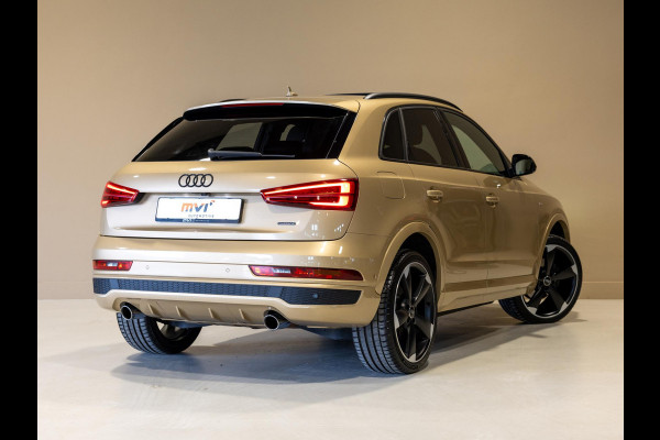 Audi Q3 2.0 TFSI quattro Sport 3x S-Line Edition / 220pk / Trekhaak / Panorama dak / Nappaleder / Bose / Elektrische stoelverstelling /