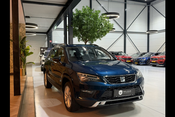 Seat Ateca 1.0 EcoTSI Style Edition|Lava Blue|Dealer Onderhouden|AllSeason|Virtual Cockpit|LED|Navi|CarPlay|Cruise|PDC|Rijklaar