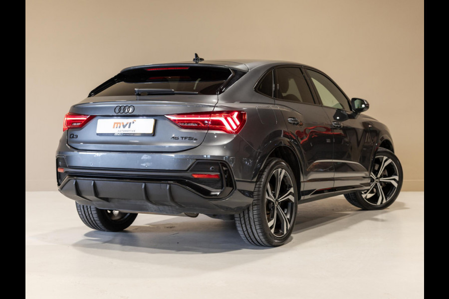 Audi Q3 Sportback 45 TFSI e 2x S-Line Edition / 245pk / Leder / Stoelverwarming /