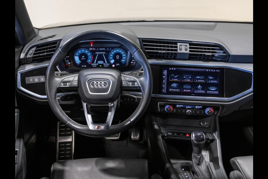 Audi Q3 Sportback 45 TFSI e 2x S-Line Edition / 245pk / Leder / Stoelverwarming /