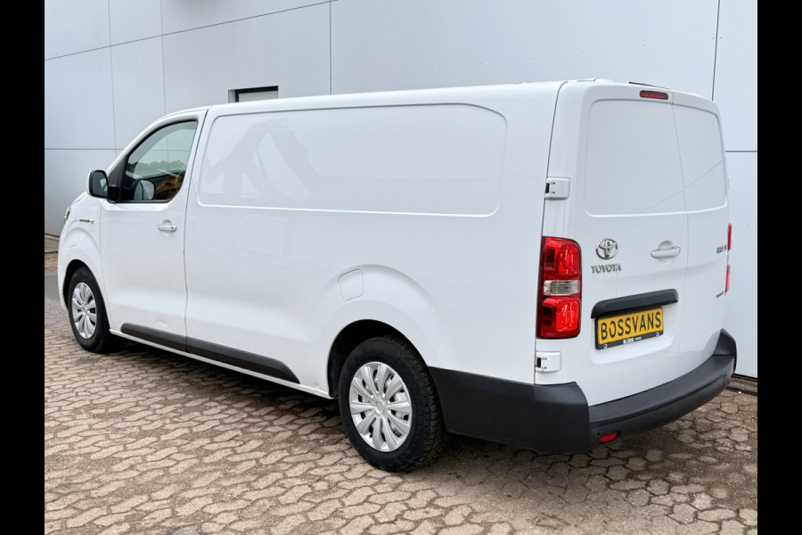 Toyota PROACE Electric 75kWh 136PK L2 Elektrisch 93.3% (SOH) 330km WLTP Snelladen Cruise Control Climate Control Carplay Navigatie 360° Camera Snelladen