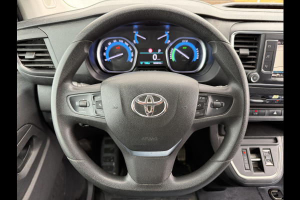 Toyota PROACE Electric 75kWh 136PK L2 Elektrisch 93.3% (SOH) 330km WLTP Snelladen Cruise Control Climate Control Carplay Navigatie 360° Camera Snelladen