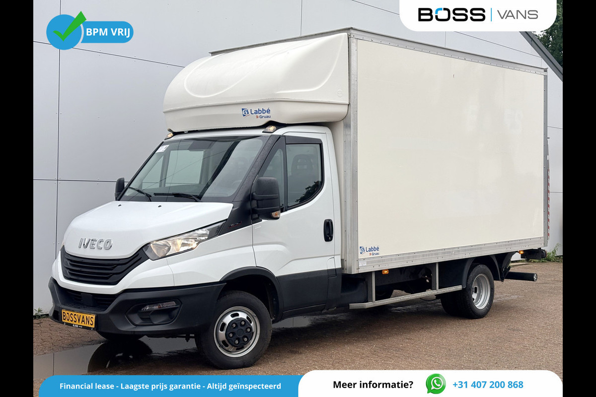Iveco Daily 35C16 3.0 160PK Laadklep Zijdeur Camera Climate Control Bluetooth Bakwagen Meubelbak Koffer
