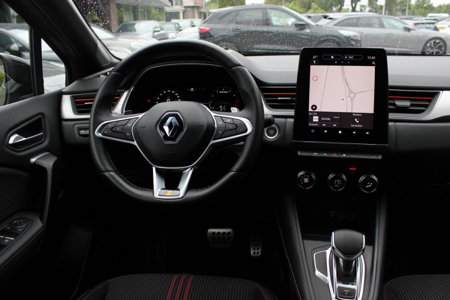 Renault Captur 1.3 mild hybrid 160 R.S. Line / Trekhaak / Camera / CarPlay / Keyless / 18'' / Half leder / DAB / Cruise Control