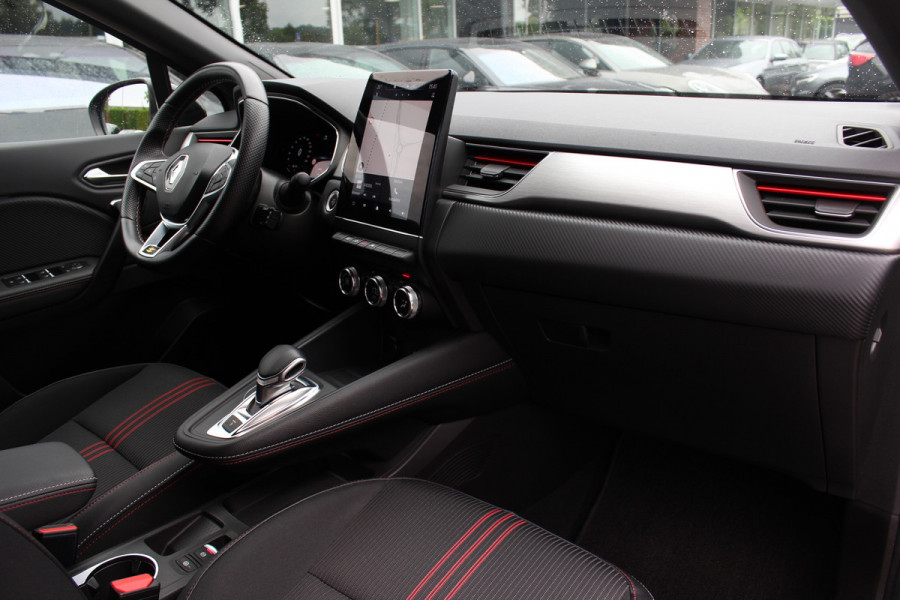 Renault Captur 1.3 mild hybrid 160 R.S. Line / Trekhaak / Camera / CarPlay / Keyless / 18'' / Half leder / DAB / Cruise Control