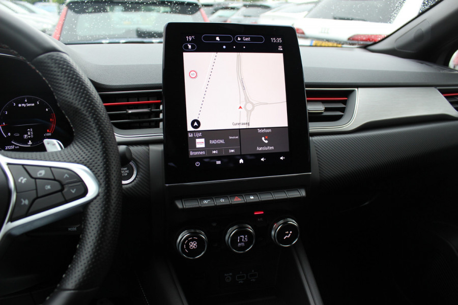 Renault Captur 1.3 mild hybrid 160 R.S. Line / Trekhaak / Camera / CarPlay / Keyless / 18'' / Half leder / DAB / Cruise Control