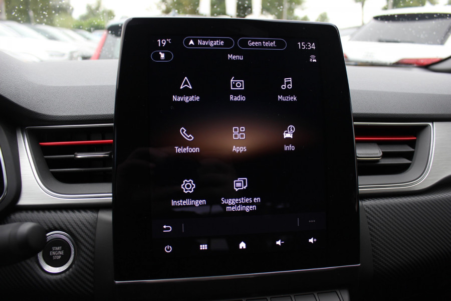 Renault Captur 1.3 mild hybrid 160 R.S. Line / Trekhaak / Camera / CarPlay / Keyless / 18'' / Half leder / DAB / Cruise Control
