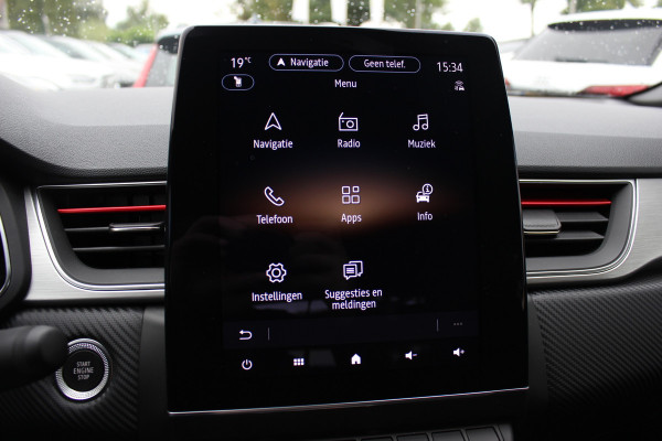 Renault Captur 1.3 mild hybrid 160 R.S. Line / Trekhaak / Camera / CarPlay / Keyless / 18'' / Half leder / DAB / Cruise Control